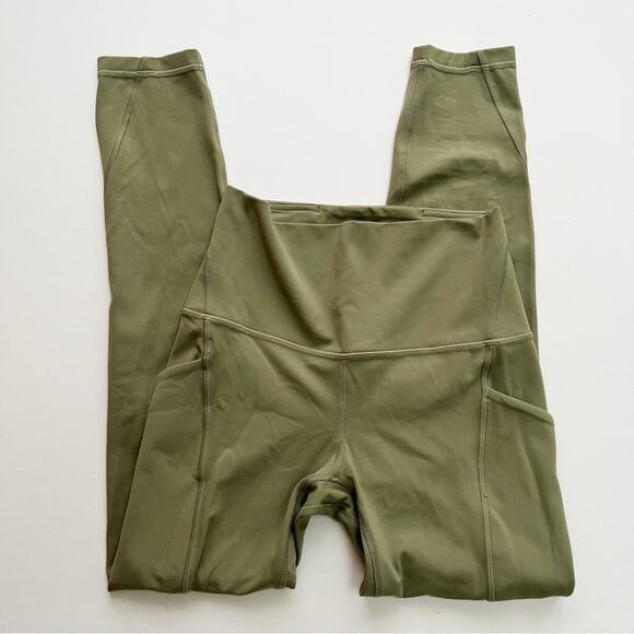 Lululemon Align High Rise Pant with Pockets 25" Rosemary Green - Picture 2 of 7